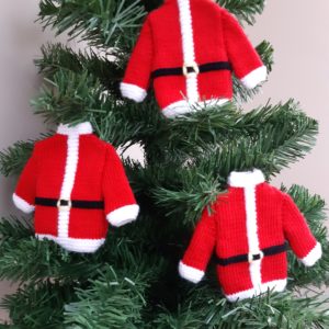 Father Christmas Jacket: Downloadable knitting pattern:
