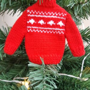 Christmas Tree Decoration: Downloadable knitting pattern -